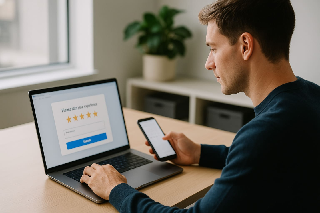 Ask for reviews, automatically